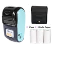 thumbnail image 2 of Mini Pocket Wireless Thermal Receipt Printer Bluetooth-Compatible Ink-less Bill Machine Printers Mobile Phone Printer Case Paper ,Easy to Use, 2 of 7
