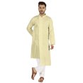 thumbnail image 1 of Atasi Kurta Pyjama Indien Ensemble 2 Pcs pour Hommes Tenue de Fête Robe Traditionnelle Tenue Ethnique, 1 of 7