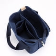 thumbnail image 4 of Small Gift Bags with Handles Fashion Canvas Bag Tote Bag Storage Bag Multi-Pocket Handbag Handle Bag Large Capacity Multi-Pocket Handbag Large Gift Bags with Handles Small Canvas Tote Bags, 4 of 8