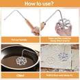 thumbnail image 4 of CJiaWei 7 Rosettes Timbale Set Rosette Making Set With Handle Flower Bunuelos Cookie Shaping Kit Funnel Cake Maker Kit, 4 of 6