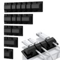 thumbnail image 2 of Wweixi 5piece Durable Cable Holder Organizer For Wood Tile Metal And Plastic Surfaces Multiple Slots 1Set, 2 of 6