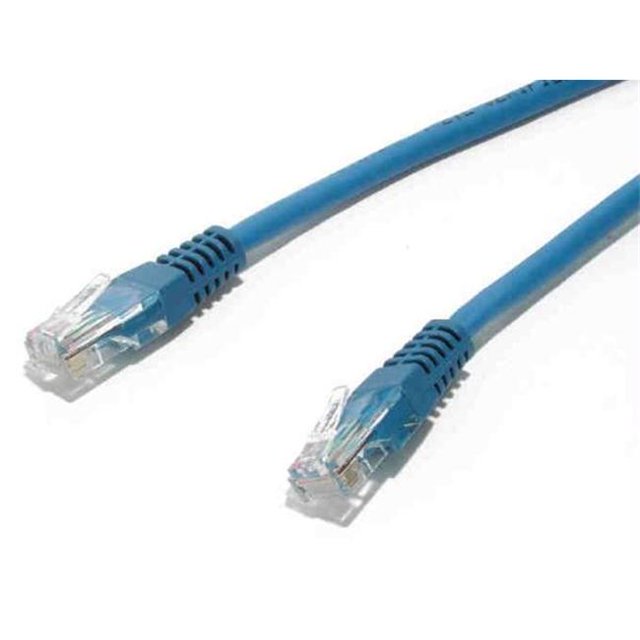 Câble de Raccordement Moulé Bleu Cat5E Utp de 10 Pieds