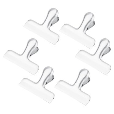 Clips de Sac Alimentaire en Acier Inoxydable Clips de Sac Robustes Clips de Préhension Hermétiques pour Protéger la Fraîcheur des Aliments