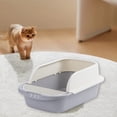 thumbnail image 4 of SPOORYYO Semi-Enclosed Cat Litter Box with Odor Control and Splash Guard - Easy to Clean, Non-Slip Design for Cats, 4 of 6