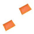 thumbnail image 3 of Dalazy Practical Office Supplies Stylish Zippered Document Pouch Storing Files Orange 2Set, 3 of 6