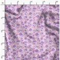 thumbnail image 2 of Soimoi Florals Print,Cotton Poplin, Sewing Fabric Sold by The Yard 42 Inch Wide,Sewing Craft Quilting/Quilt Making Fabric, Lavender, 2 of 5