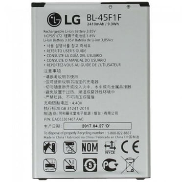 Replacement Battery for LG Phoenix 3 Fortune Risio 2 K4 K8 2017, BL-45F1F