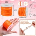 thumbnail image 2 of Gimp String Plastic Lacing Cord Kit with 24 Rolls Gimp Bracelet Cord 24 Pcs Jewelry Lobster Clasp 24 Pcs Key Chain Ring Lanyard Clips 24 Pcs Snap Lanyard Hooks (Normal), 2 of 5