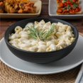 thumbnail image 1 of Tuxton VBB-260Y 26 oz Matte Black Embossed Embossed Bowl, 1 of 1