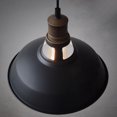 thumbnail image 4 of Florence Industrial Black Barn Pendant Light Loft Fixture, 1-Pack, 4 of 10
