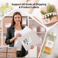 thumbnail image 4 of Gloryang Bluetooth Thermal Shipping Label Printer, 4X6 Inkless Label Machine for iOS, Android, Laptop, Wireless Printer for Small Business, Compatibl, 4 of 8