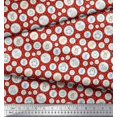 thumbnail image 3 of Soimoi Modal Satin Fabric Star & Cute Animals Kids Print Fabric by The Yard 42 Inch Wide, 3 of 3