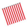 thumbnail image 1 of 10 Pcs Sangles à Serrer Crochet&Boucle pour Roue de Vélo Sangle Sécurisée Attache Bande d'Arrimage de Vélo 2x45cm, 1 of 9