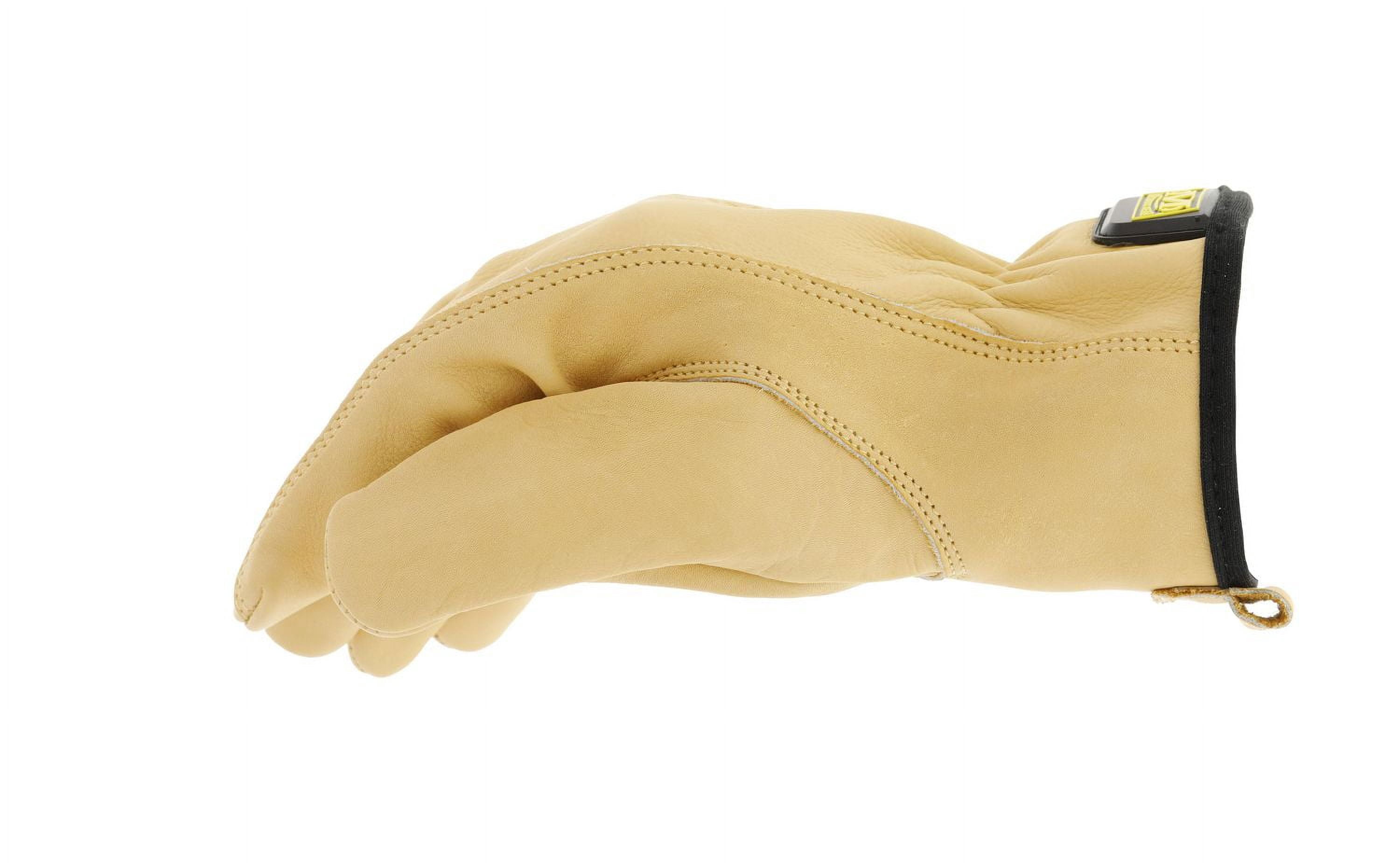 Mechanix Wear DuraHide™ Leather Cow Driver Work Gloves (Large, Tan)