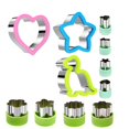 thumbnail image 2 of Kitchen Cake Mould Cookie Cutters , Flower 、 Heart Star Shape Cookie Cutter, Kitchen Cake Mould, 2 of 3