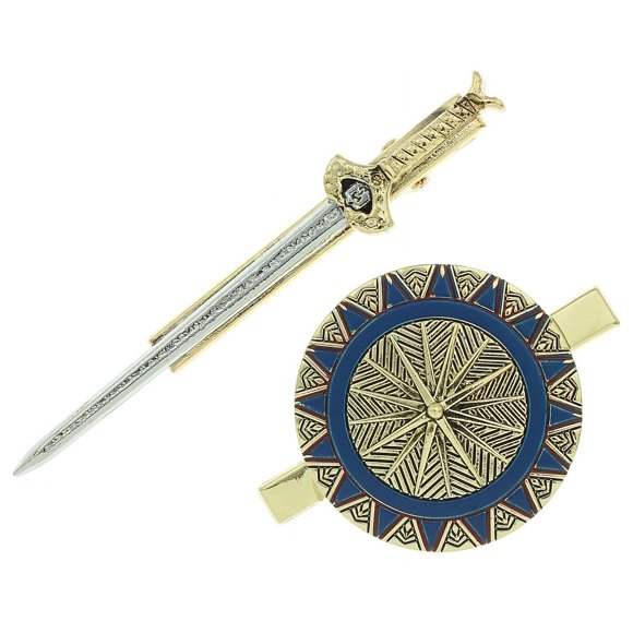 Pince à Cheveux - Wonder Woman - Ensemble Épée/bouclier Nouveau hh5ie3wwm