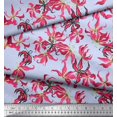thumbnail image 2 of Soimoi Rayon Fabric Wildflower Floral Fabric Prints by Yard 56 Inch Wide, 2 of 3
