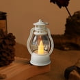 thumbnail image 1 of Hwuxmo Electronic Candle Light Mini Oil Lamp Holiday Decoration White, 1 of 1