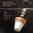 thumbnail image 3 of Electric Burr Coffee Grinder 25 Gears Adjustable 24W Portable USB, 3 of 8