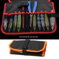 thumbnail image 2 of yingyy Sac Appât de Pêche Leurre Imperméable Rangement Polyester Accessoire Fentes Poche Capacité Réglable Portable Pratique Bleu Orange, 2 of 6
