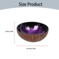 thumbnail image 3 of Harpily Prime Deals of The Day Today Only, Dinnerware Coconut Bowls Decorative Bowl For Keys For Entryway Table Candy Bowl Decorative Bowls For Home Decor Coconut Storage Bowl For Candy Keys, 3 of 3