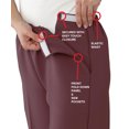 thumbnail image 2 of Silverts Pantalon Gab Ouvert pour Femmes, G, Purple Haze, 2 of 2