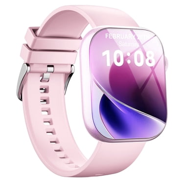 STA Smart Watch for Android and iPhone,2.01"Smartwatch for Men Women,Fitness Activity Tracker(Pink)
