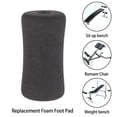 thumbnail image 2 of Bgsha Foot Foam Pads Rollers Replacement for Leg Extension for Weight Bench, 2 of 9