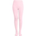 thumbnail image 2 of ORUYROP Women's Solid Colored Opaque Microfiber Footed Tights, 2 of 7