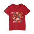 thumbnail image 4 of T-Shirt Confortable à Manches Courtes Décontracté pour Tout-Petit HVOBBTY, T-Shirt Imprimé d'Anniversaire pour Garçons et Filles Tout-Petits, Mode Col Rond, Haut à Manches Courtes Imprimé Rouge, 3 Ans, 4 of 5