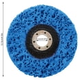 thumbnail image 2 of Sanding Wheel Paint Rust Removal Grinding Disc Stainless Steel Polishing Wheel, Blue, 125mm, 22mm Inner Hole, 2 of 6