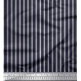 thumbnail image 1 of Soimoi Poly Georgette Fabric Striped Stripe Decor Fabric Printed Yard 52 Inch Wide, 1 of 3