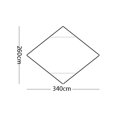 thumbnail image 4 of Bgsha Ultralight Waterproof Camping Tarp:for Instant Shade & UV Protection Canopy!, 4 of 10