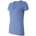 thumbnail image 3 of Bella + Canvas T-Shirt à Manches Courtes Col en V Profond pour Femmes, 3 of 6