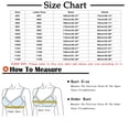 thumbnail image 2 of Comfy Bras Women Full-Coverage Bra Feature V-Neck Training Bra Style W-846 Coffee 80c, 2 of 6
