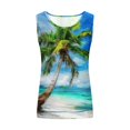 thumbnail image 5 of lSLJS Débardeur à Imprimé Floral pour Femmes, Col Rond, Sans Manches, Tunique à Blocs, T-Shirt, Hauts; Débardeurs pour Femmes, 5 of 5