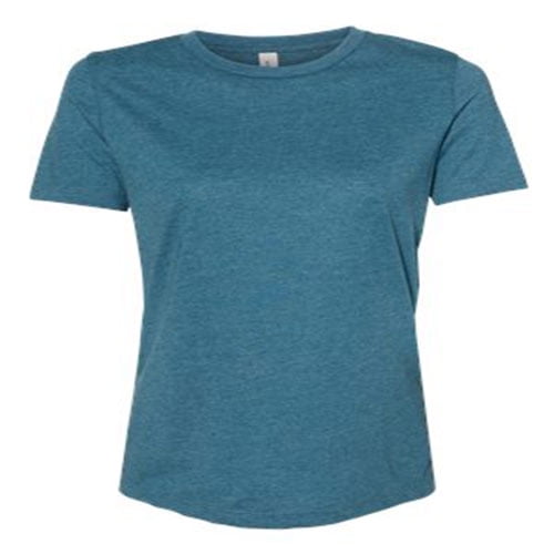 BELLA + CANVAS T-Shirt CVC Chiné à Coupe Décontractée pour Femmes