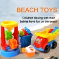 thumbnail image 3 of 11 Piece Beach Toy Sand Set Sand Play Sandpit Toy Summer Outdoor Toy, 3 of 7