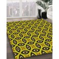 thumbnail image 3 of Ahgly Company Machine Washable Indoor Round Transitional Bakers Brown Area Rugs, 7' Round, 3 of 7