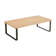 thumbnail image 2 of mtvxesu Wooden Monitor Riser Stand with Storage Shelf for Office Desk, Ergonomic Computer Stand with Spacious Surface, 30X20X8Cm, 1 Pc, 2 of 6