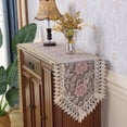 thumbnail image 2 of CHUANK Lace Table Runner Embroidered Dresser Scarf Macrame for Kitchen Dining Picnic Coffee Table Wedding Banquet Home Decoration, 2 of 6
