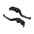 thumbnail image 4 of Ensemble de 2 Leviers de Frein et d'Embrayage Extensibles Réglables en Alliage d'Aluminium CNC pour DUCATI Streetfighter PanigaleBlack, 4 of 6