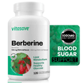 thumbnail image 1 of Vitasave Berberine Puissance Maximale 1 000 mg par Portion (120 Gélules Végétales), 1 of 4