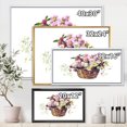 thumbnail image 4 of Designart Bouquet From Meadow Flowers In The Basket FLOAT FRAME WALL ART, 4 of 4