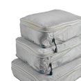 thumbnail image 2 of Siruishop Compression Travel Durable Portable Packing Bags Storage for Clothing Gray, 2 of 9
