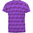 thumbnail image 2 of Halloween Zombie Girl T-Shirt pour Homme à Motif de Marchette Partout, 2 of 2