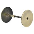 thumbnail image 1 of Unique Bargains Door Hole Cover Plate, 2 3/16' Deadbolt Cover Plate, Bronze, 1 of 6