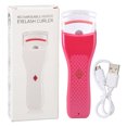 thumbnail image 2 of Rechargeable Heated Eyelash Curler, Long Lasting Curl Curved Portable Rechargeable Lash Curler Tool with LED Lighting for Thicker Longer Lashes, 2 of 7
