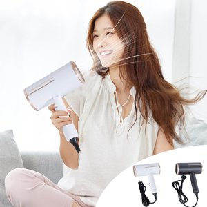 Iumwxz Smart Home Appliances Hair Dryer High-Power Hair Dryer Home Hair Dryer Hot Wind Comb Hair Salon Blowing Comb Energy-Saving Black Plastic Reduced Price