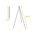 thumbnail image 2 of Lodge 43.5" Camp Tripod, 2 of 5